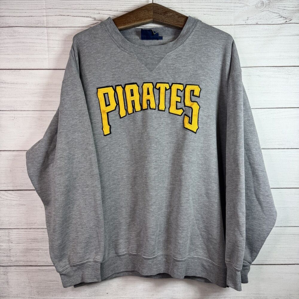 Vintage Pittsburgh Pirates 90s MLB Crewneck Sweatshirt Size XL Baseball